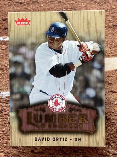 David ortiz 2006 fleer lumber - ortiz,